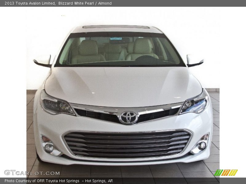  2013 Avalon Limited Blizzard White Pearl