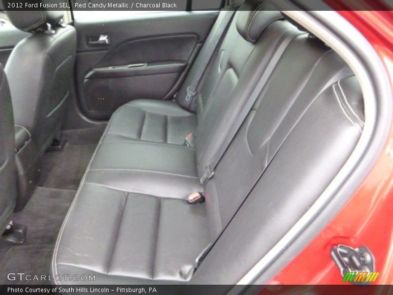 Red Candy Metallic / Charcoal Black 2012 Ford Fusion SEL