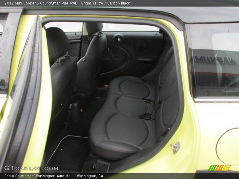 Bright Yellow / Carbon Black 2012 Mini Cooper S Countryman All4 AWD