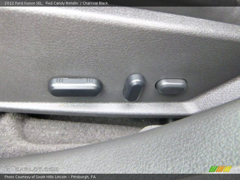 Red Candy Metallic / Charcoal Black 2012 Ford Fusion SEL