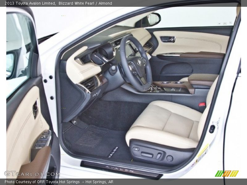 2013 Avalon Limited Almond Interior
