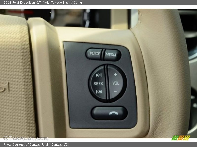 Controls of 2013 Expedition XLT 4x4
