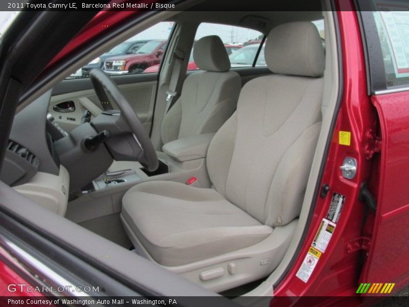 Barcelona Red Metallic / Bisque 2011 Toyota Camry LE