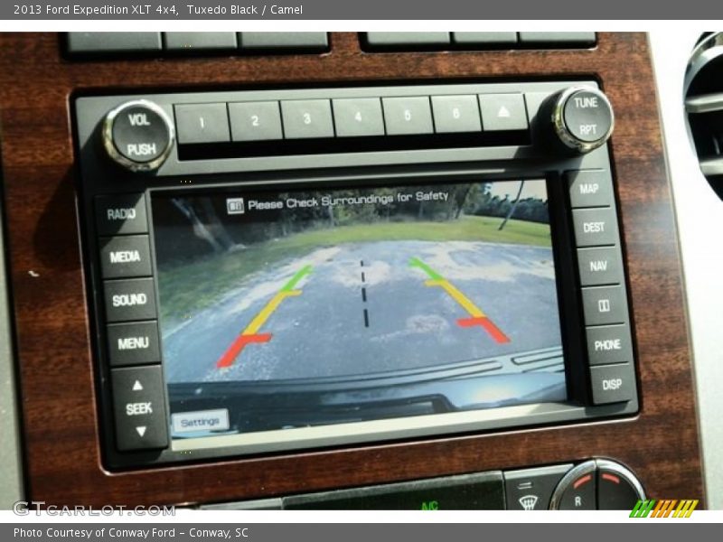 Controls of 2013 Expedition XLT 4x4