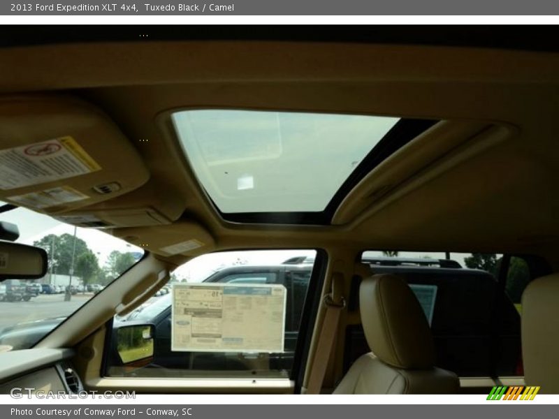 Sunroof of 2013 Expedition XLT 4x4