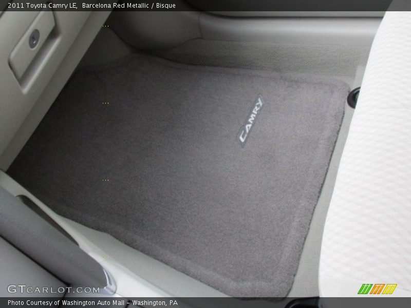 Barcelona Red Metallic / Bisque 2011 Toyota Camry LE