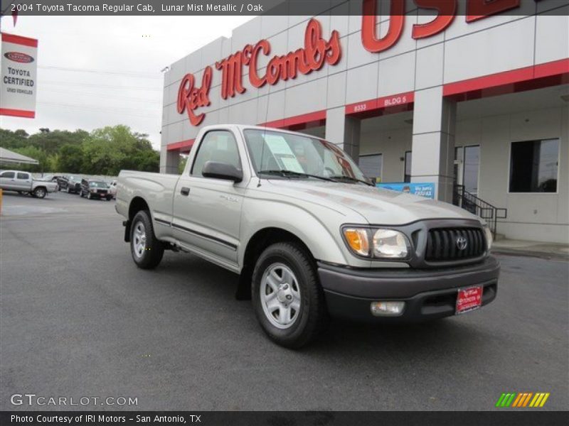 Lunar Mist Metallic / Oak 2004 Toyota Tacoma Regular Cab