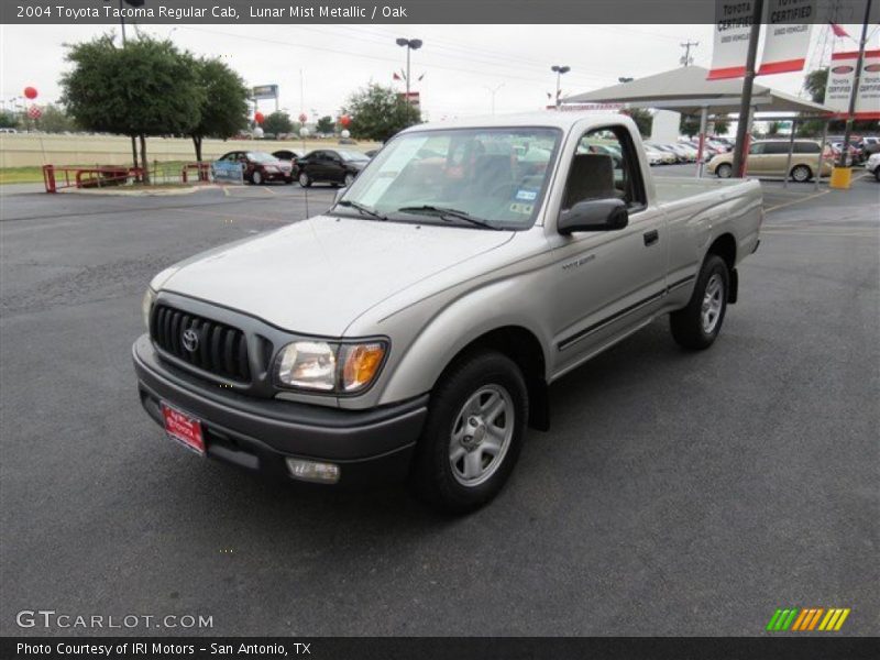 Lunar Mist Metallic / Oak 2004 Toyota Tacoma Regular Cab