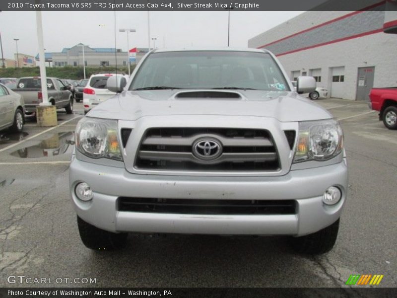 Silver Streak Mica / Graphite 2010 Toyota Tacoma V6 SR5 TRD Sport Access Cab 4x4