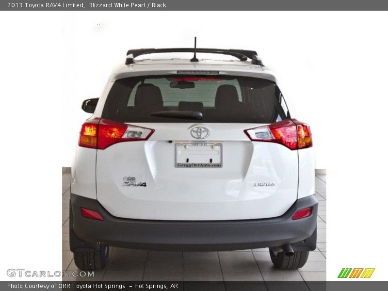 Blizzard White Pearl / Black 2013 Toyota RAV4 Limited