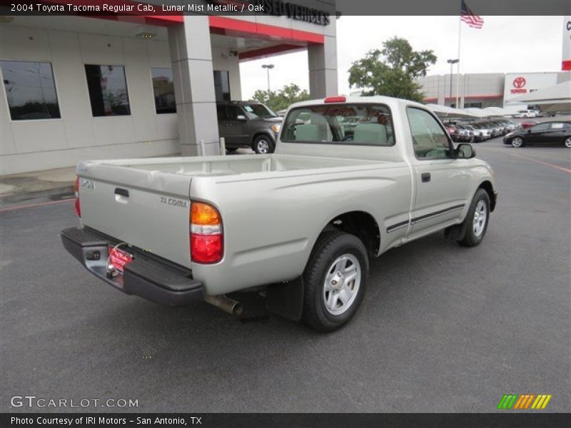 Lunar Mist Metallic / Oak 2004 Toyota Tacoma Regular Cab