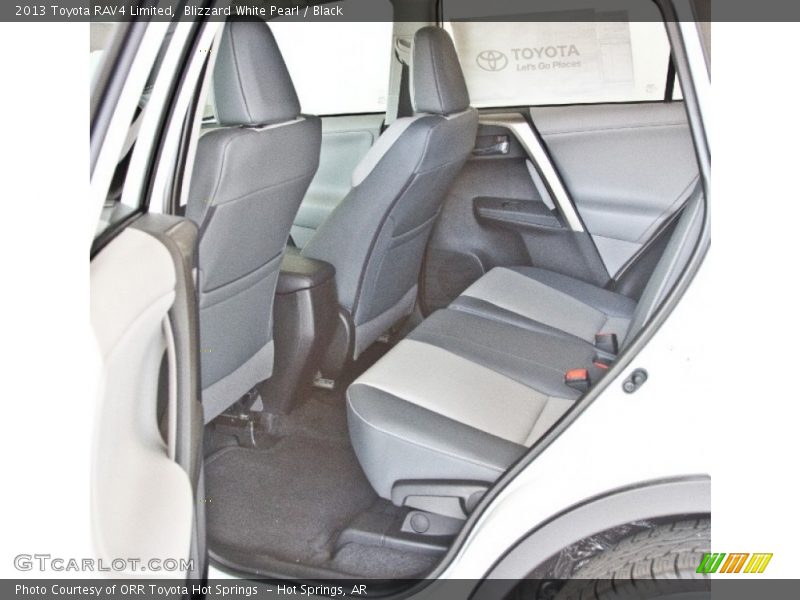 Blizzard White Pearl / Black 2013 Toyota RAV4 Limited