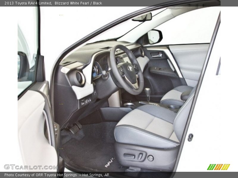 Blizzard White Pearl / Black 2013 Toyota RAV4 Limited