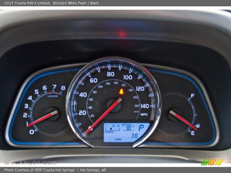  2013 RAV4 Limited Limited Gauges