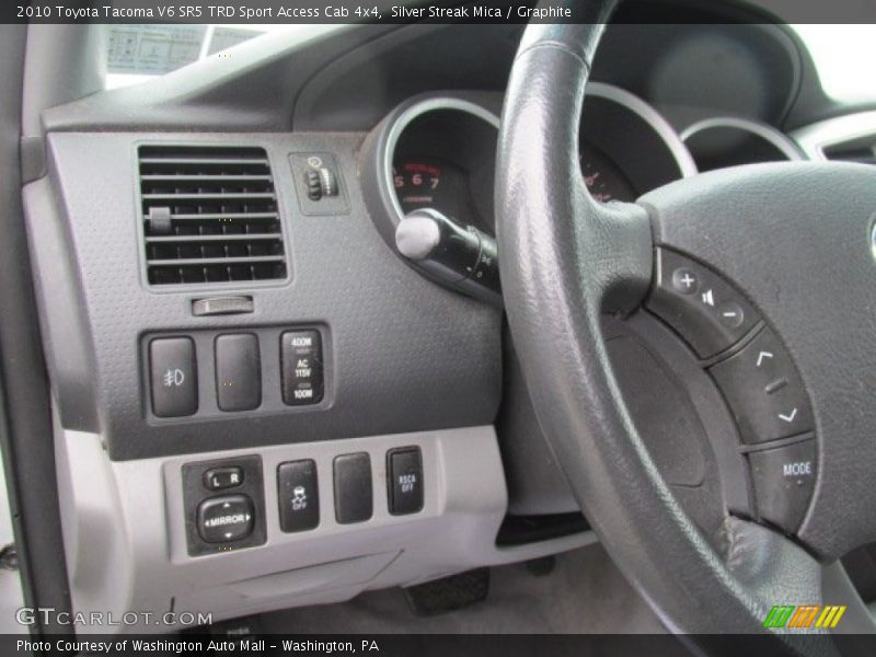 Silver Streak Mica / Graphite 2010 Toyota Tacoma V6 SR5 TRD Sport Access Cab 4x4