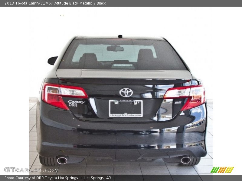 Attitude Black Metallic / Black 2013 Toyota Camry SE V6