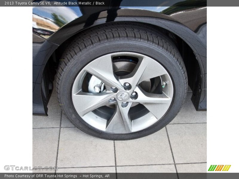 Attitude Black Metallic / Black 2013 Toyota Camry SE V6