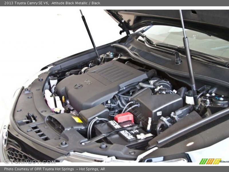 Attitude Black Metallic / Black 2013 Toyota Camry SE V6