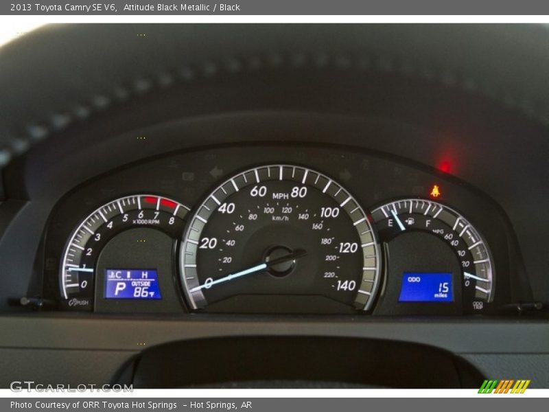 Attitude Black Metallic / Black 2013 Toyota Camry SE V6
