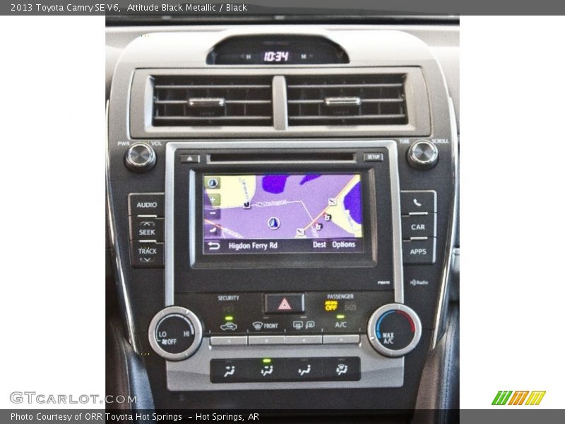 Attitude Black Metallic / Black 2013 Toyota Camry SE V6