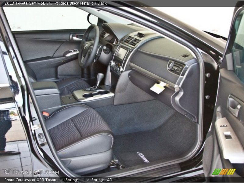 Attitude Black Metallic / Black 2013 Toyota Camry SE V6