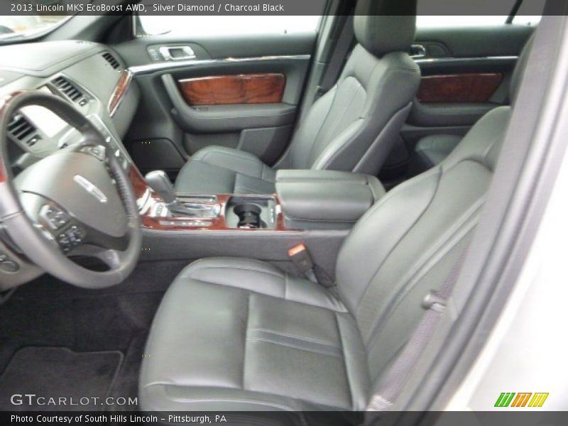 Front Seat of 2013 MKS EcoBoost AWD