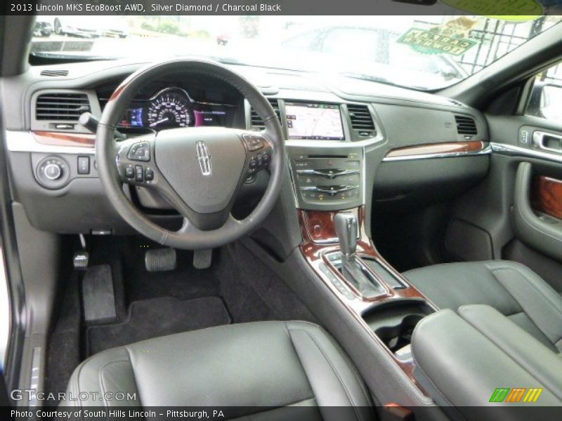 Charcoal Black Interior - 2013 MKS EcoBoost AWD 