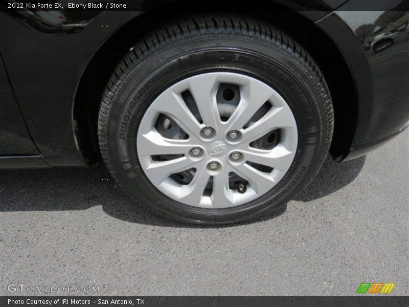 Ebony Black / Stone 2012 Kia Forte EX