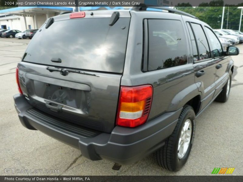 Graphite Metallic / Dark Slate Gray 2004 Jeep Grand Cherokee Laredo 4x4
