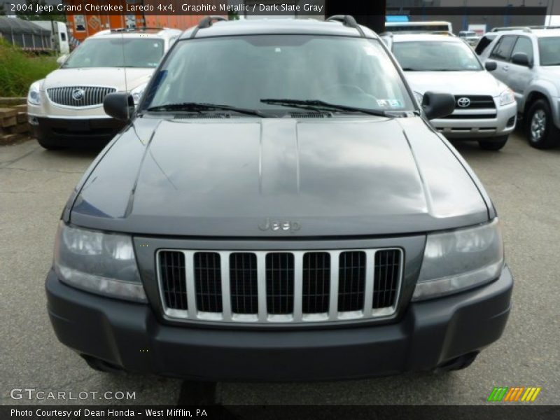 Graphite Metallic / Dark Slate Gray 2004 Jeep Grand Cherokee Laredo 4x4