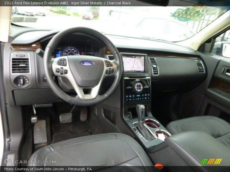 Charcoal Black Interior - 2013 Flex Limited EcoBoost AWD 