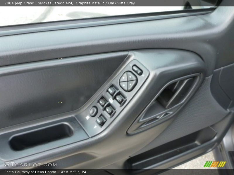 Graphite Metallic / Dark Slate Gray 2004 Jeep Grand Cherokee Laredo 4x4