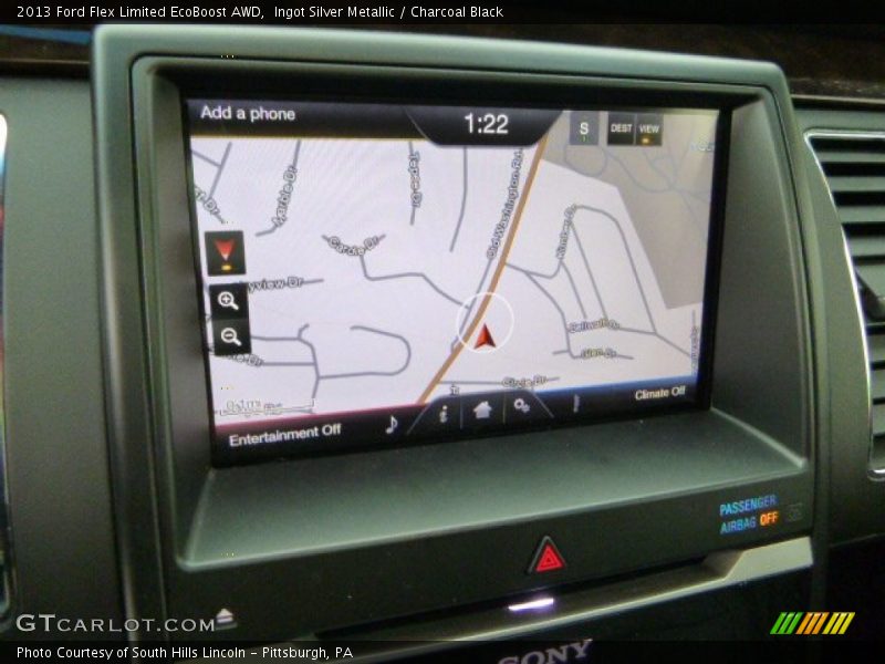 Navigation of 2013 Flex Limited EcoBoost AWD