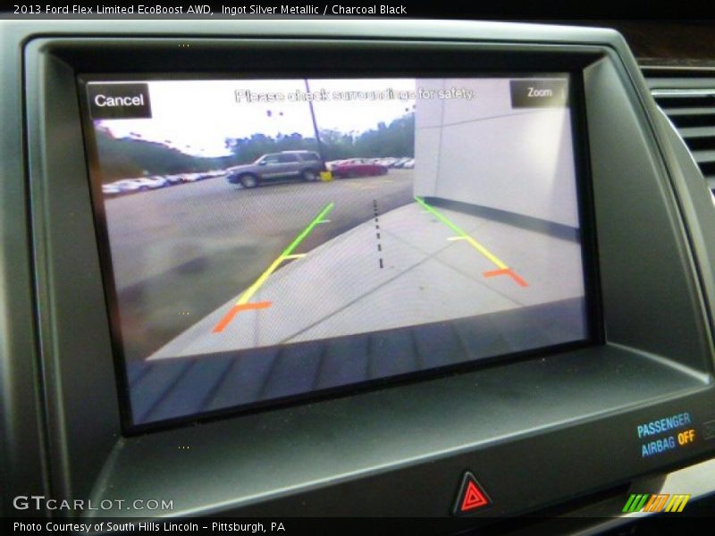 Ingot Silver Metallic / Charcoal Black 2013 Ford Flex Limited EcoBoost AWD