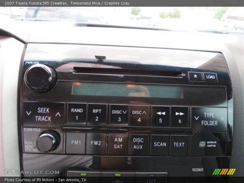 Controls of 2007 Tundra SR5 CrewMax