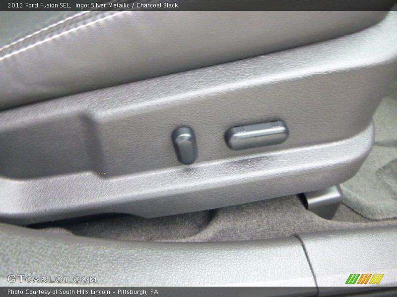 Ingot Silver Metallic / Charcoal Black 2012 Ford Fusion SEL