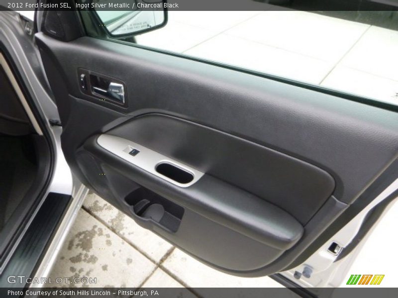 Ingot Silver Metallic / Charcoal Black 2012 Ford Fusion SEL