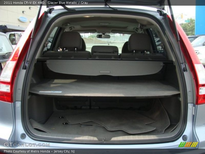 Glacier Blue Metallic / Gray 2011 Honda CR-V EX 4WD