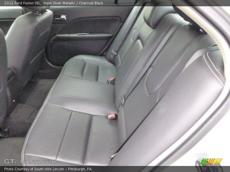 Ingot Silver Metallic / Charcoal Black 2012 Ford Fusion SEL