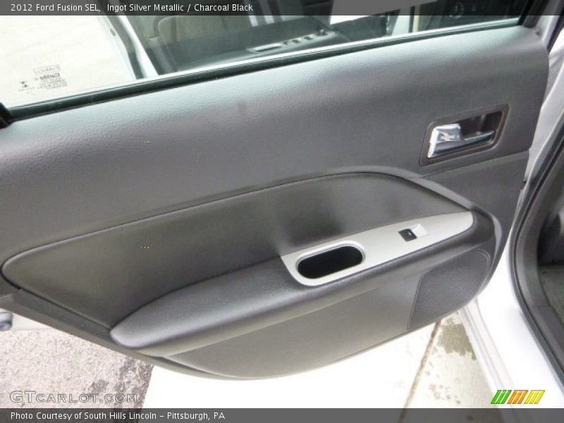 Ingot Silver Metallic / Charcoal Black 2012 Ford Fusion SEL