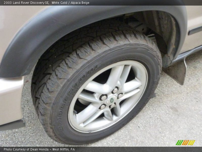 White Gold / Alpaca Beige 2003 Land Rover Discovery SE