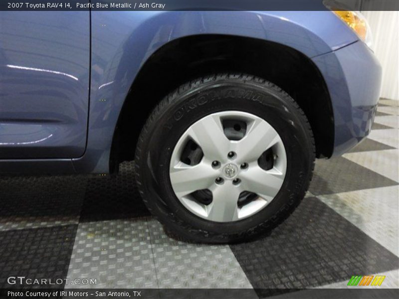 Pacific Blue Metallic / Ash Gray 2007 Toyota RAV4 I4