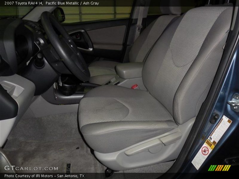 Pacific Blue Metallic / Ash Gray 2007 Toyota RAV4 I4