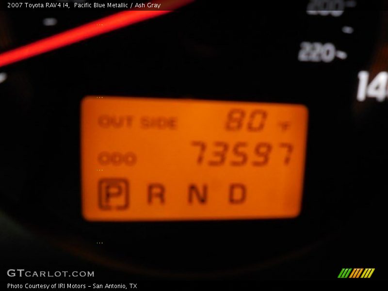 Pacific Blue Metallic / Ash Gray 2007 Toyota RAV4 I4