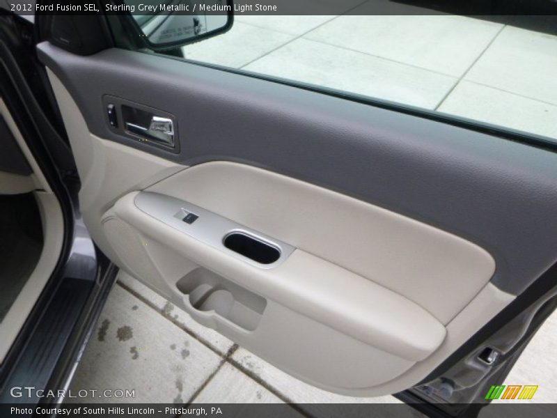 Sterling Grey Metallic / Medium Light Stone 2012 Ford Fusion SEL