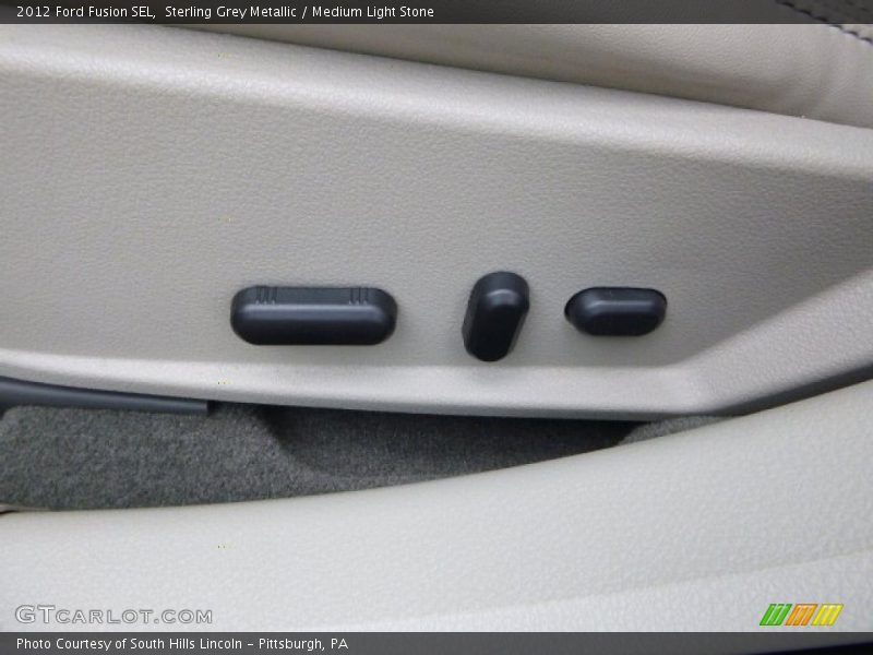 Sterling Grey Metallic / Medium Light Stone 2012 Ford Fusion SEL