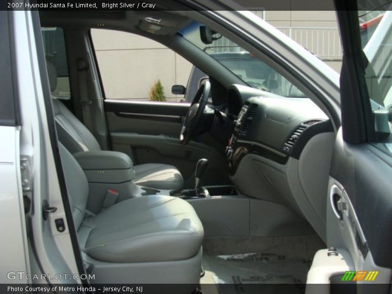 Bright Silver / Gray 2007 Hyundai Santa Fe Limited