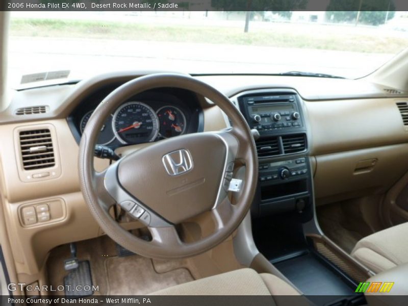 Dashboard of 2006 Pilot EX 4WD