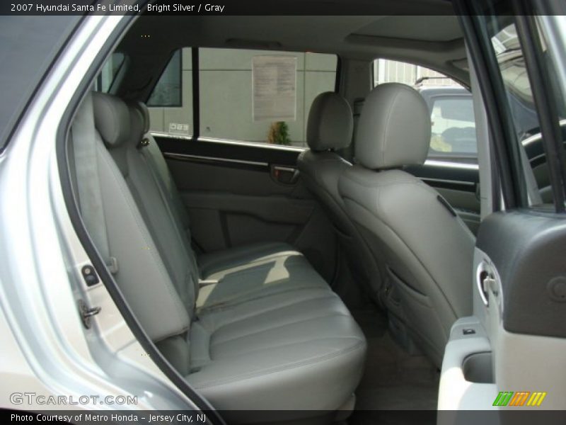 Bright Silver / Gray 2007 Hyundai Santa Fe Limited