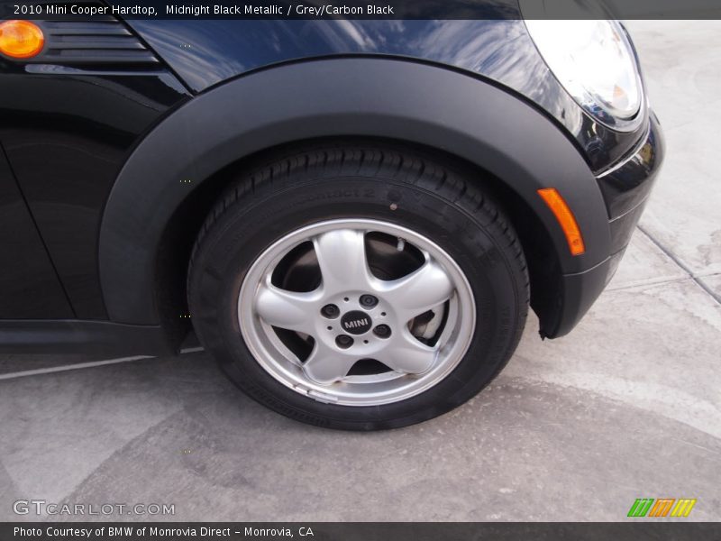 Midnight Black Metallic / Grey/Carbon Black 2010 Mini Cooper Hardtop